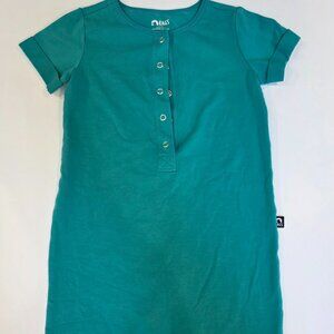 RAGS Teal Short Sleeve Onesie Toddler Size 5/6